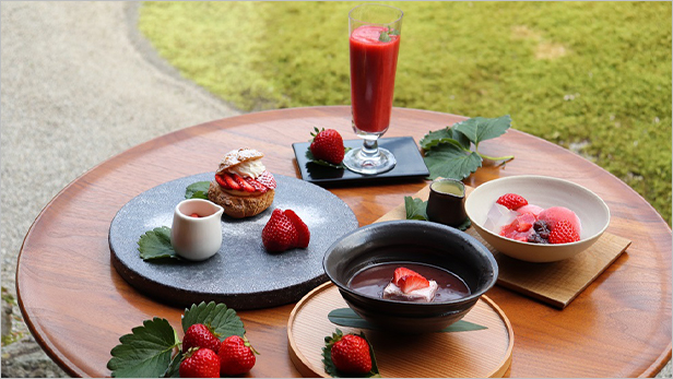 苺フェアが始まりました