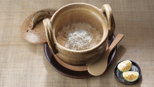 【夏の味覚】炊き込みごはん「じゃこかぼす」のご案内