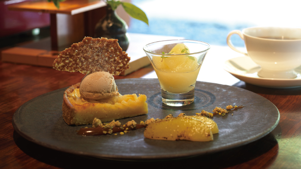 茶舎 ≪冬季限定≫洋梨のタルトはじめます