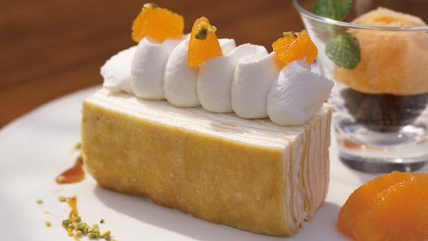 茶舎 ≪季節限定≫春のミルクレープはじめます